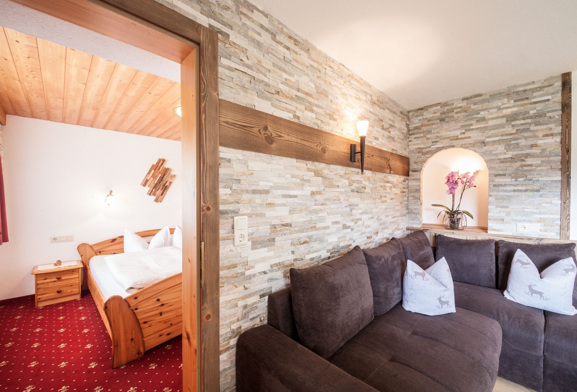 Ferienwohnung Gaistal – Essbereich