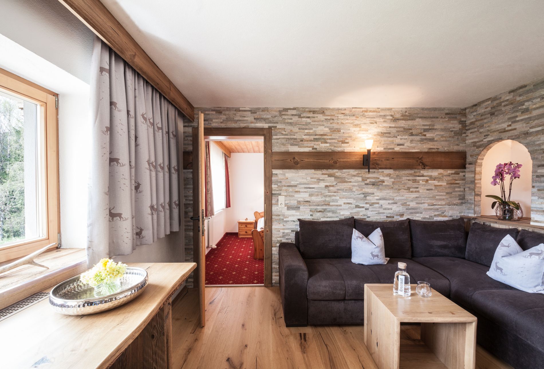 Ferienwohnung Gaistal – Türe geschlossen